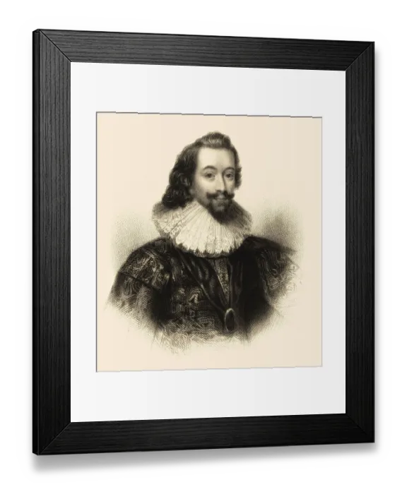 Framed Print : George Villiers, 1. Duke of Buckingham Framed Print : George Villiers, 1. Duke of Buckingham