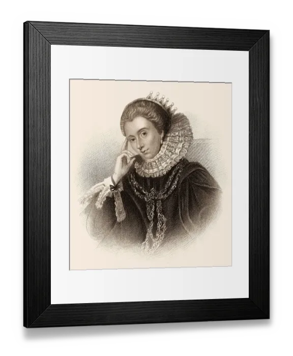 Framed Print : Lucy Russell, Graefin von Bedford