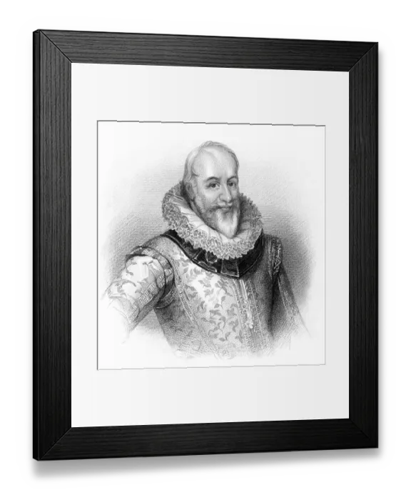 Framed Print : Sir George Carew, 1. Earl of Totnes