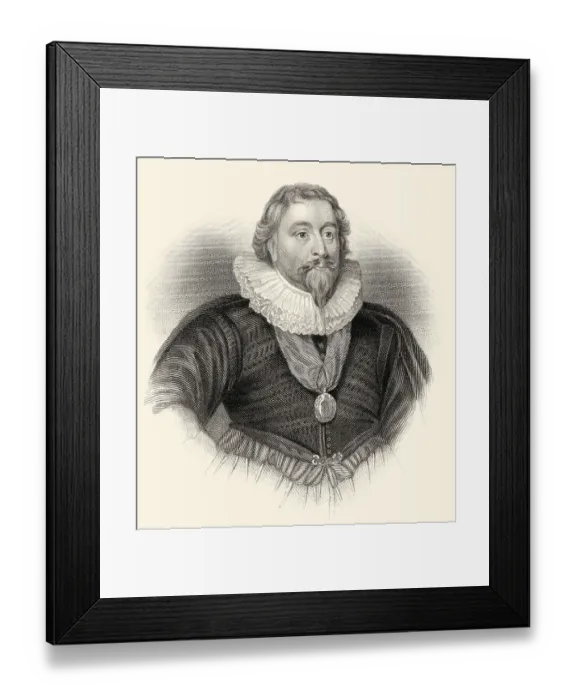 Framed Print : Richard Weston, 1. Earl of Portland