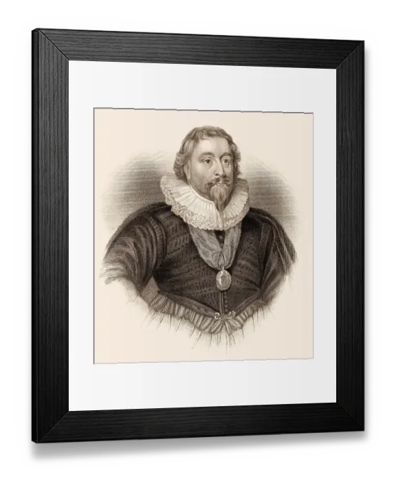 Framed Print : Richard Weston, 1. Earl of Portland