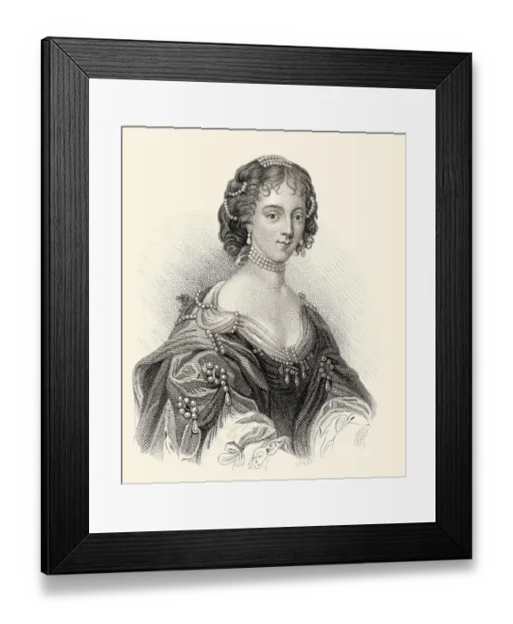 Framed Print : Lady Blanche Arundell, nee Somerset, 1583-1649