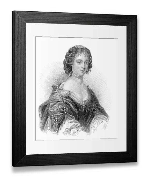 Framed Print : Lady Blanche Arundell, nee Somerset, 1583-1649