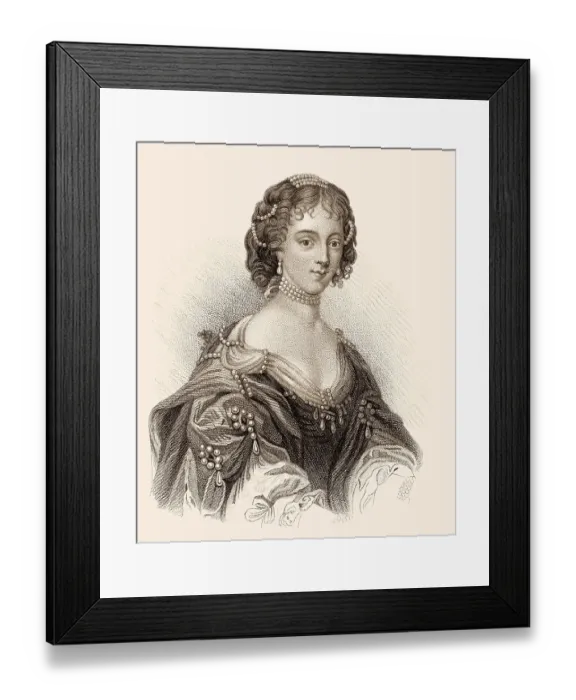 Framed Print : Lady Blanche Arundell, nee Somerset, 1583-1649
