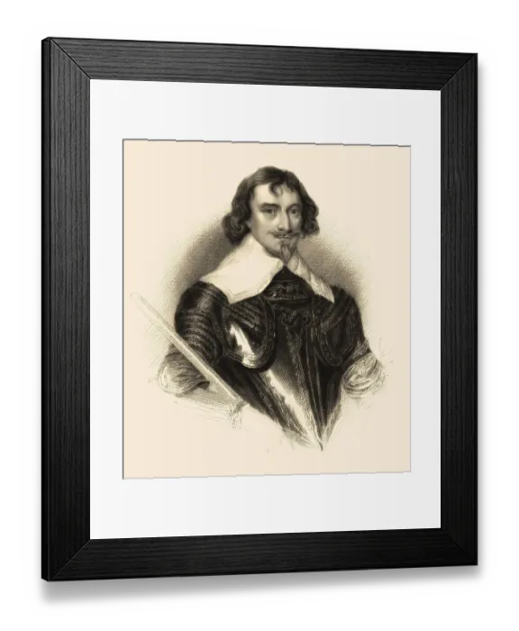 Framed Print : Robert Rich, 2. Earl of Warwick Framed Print : Robert Rich, 2. Earl of Warwick