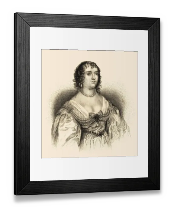 Framed Print : Charlotte Stanley, Graefin von Derby Framed Print : Charlotte Stanley, Graefin von Derby