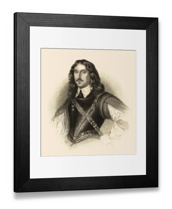 Framed Print : Montagu Bertie, 2. Earl of Lindsey