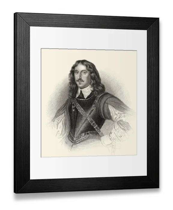 Framed Print : Montagu Bertie, 2. Earl of Lindsey