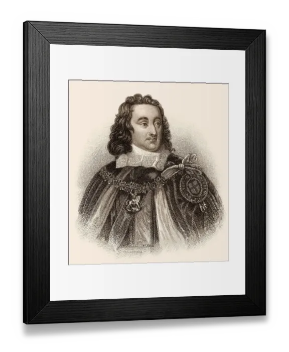 Framed Print : George Monck, 1st Duke of Albemarle