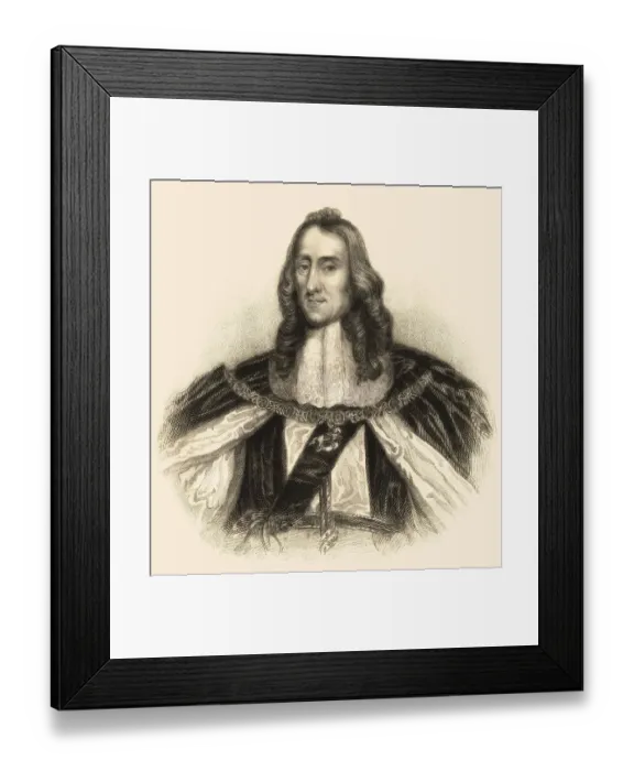 Framed Print : Edward Montagu, 2. Earl of Manchester Framed Print : Edward Montagu, 2. Earl of Manchester