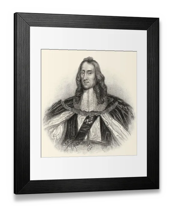 Framed Print : Edward Montagu, 2. Earl of Manchester Framed Print : Edward Montagu, 2. Earl of Manchester