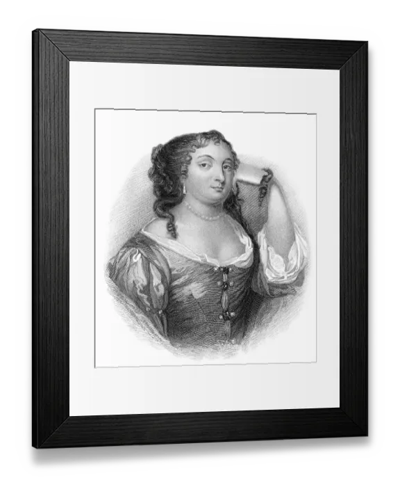 Framed Print : Anne Hyde, 1637-1671, Duchess of York and of Albany as the first wife of the future King James II of England