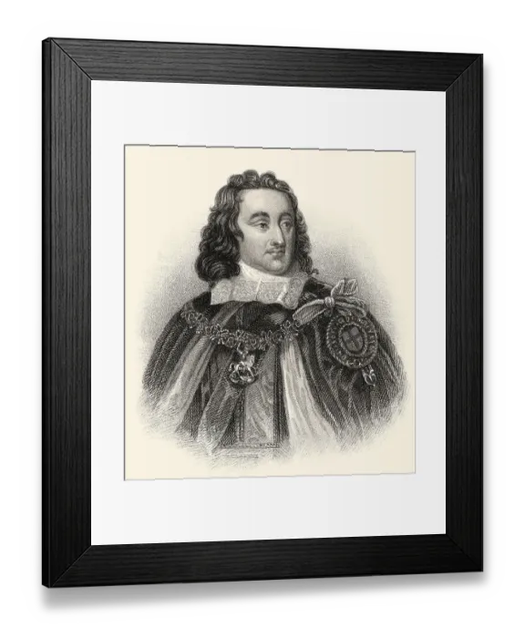 Framed Print : George Monck, 1st Duke of Albemarle