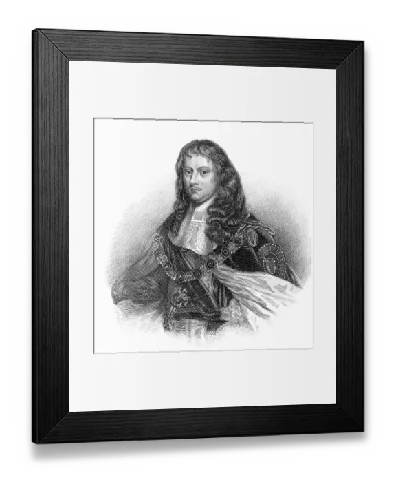 Framed Print : Edward Montagu, 1. Earl of Sandwich