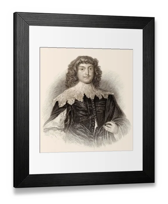 Framed Print : George Digby, 2. Graf von Bristol