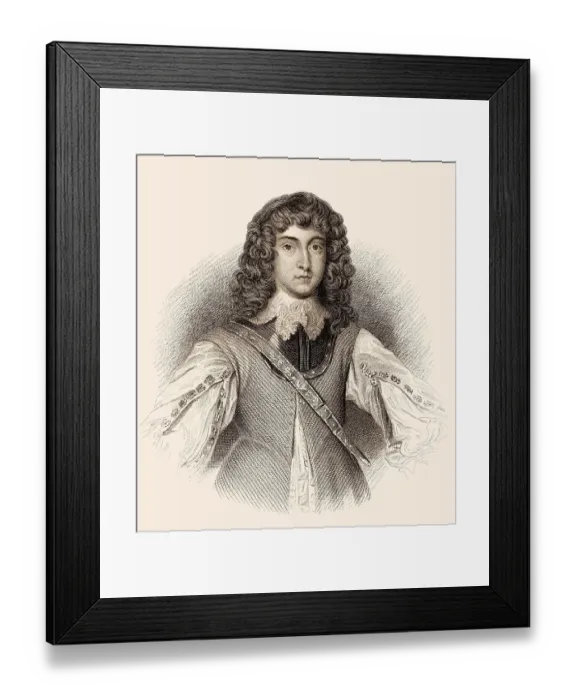 Framed Print : Rupert, Count Palatine of the Rhine Framed Print : Rupert, Count Palatine of the Rhine