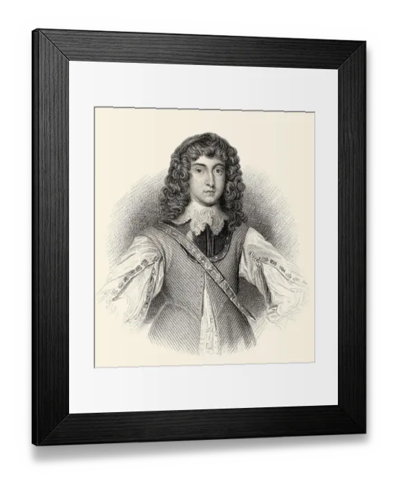 Framed Print : Rupert, Count Palatine of the Rhine Framed Print : Rupert, Count Palatine of the Rhine