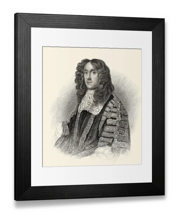 Framed Print : Heneage Finch, 1st Earl of Nottingham