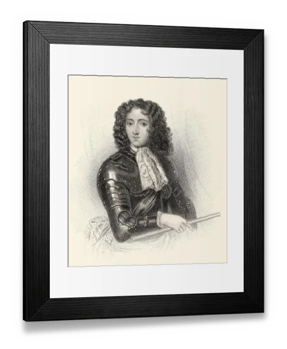 Framed Print : James Scott, 1st Duke of Monmouth Framed Print : James Scott, 1st Duke of Monmouth