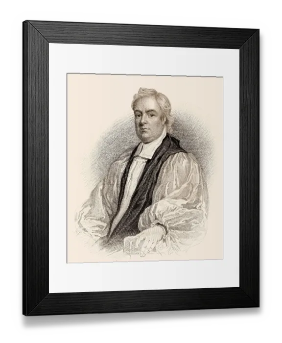 Framed Print : John Tillotson, 1630-1694, der anglikanische Erzbischof von Canterbury Framed Print : John Tillotson, 1630-1694, der anglikanische Erzbischof von Canterbury