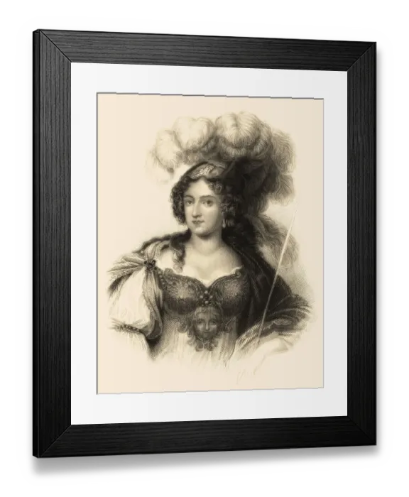 Framed Print : Frances Teresa Stewart, Herzogin von Richmond und Lennox