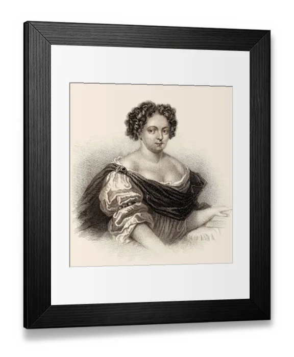 Framed Print : Katharina von Braganza, Catarina de Braganca Framed Print : Katharina von Braganza, Catarina de Braganca