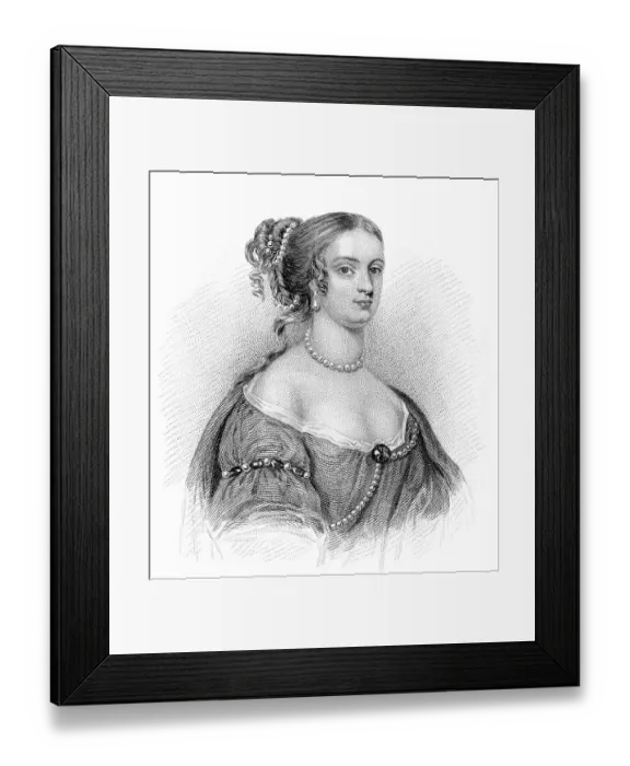 Framed Print : Rachel, Lady Russell, nee Lady Rachel Wriothesley