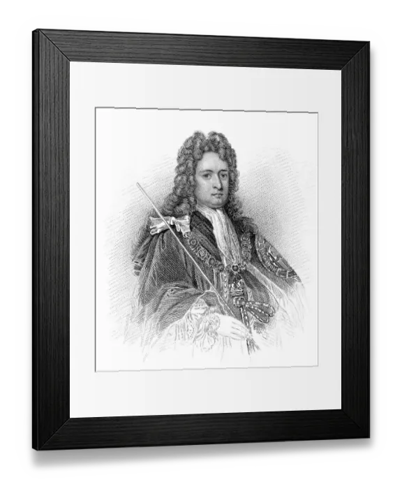 Framed Print : Robert Harley, 1. Earl of Oxford und Earl Mortimer Framed Print : Robert Harley, 1. Earl of Oxford und Earl Mortimer