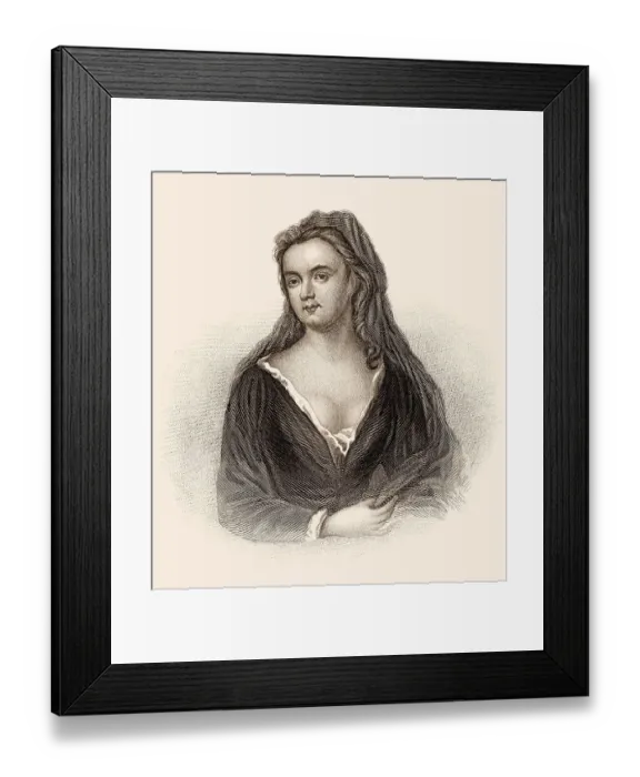 Framed Print : Sarah Churchill, geborene Jenyns oder Jennings