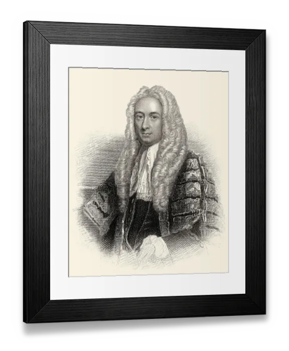 Framed Print : Philip Yorke, 1. Earl of Hardwicke