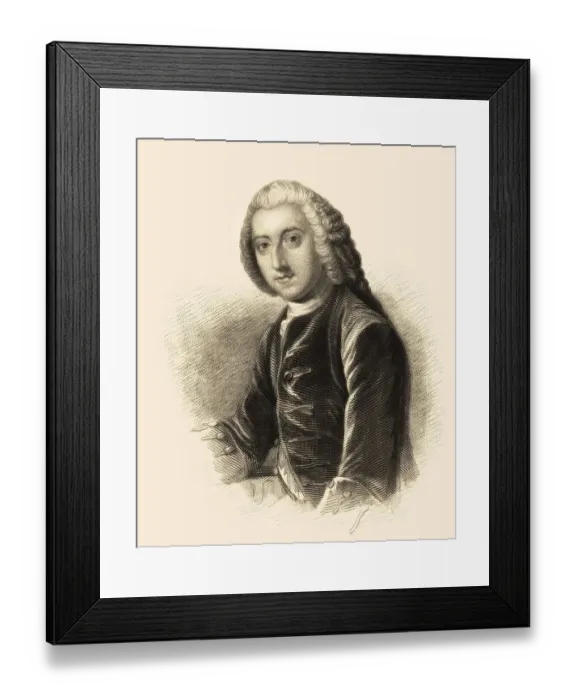 Framed Print : William Pitt, 1. Earl of Chatham Framed Print : William Pitt, 1. Earl of Chatham