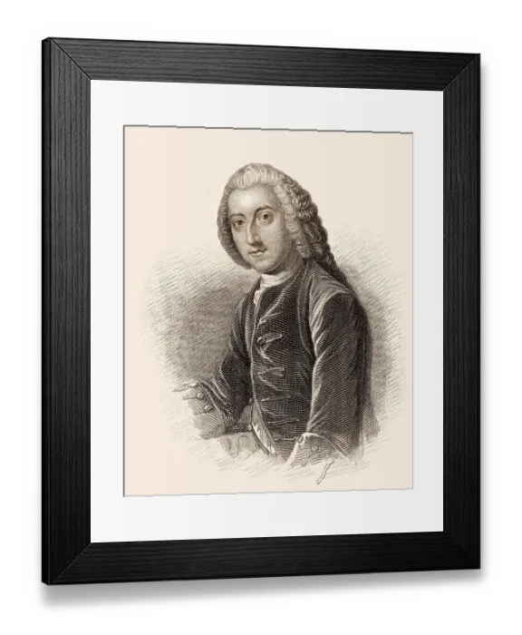 Framed Print : William Pitt, 1. Earl of Chatham
