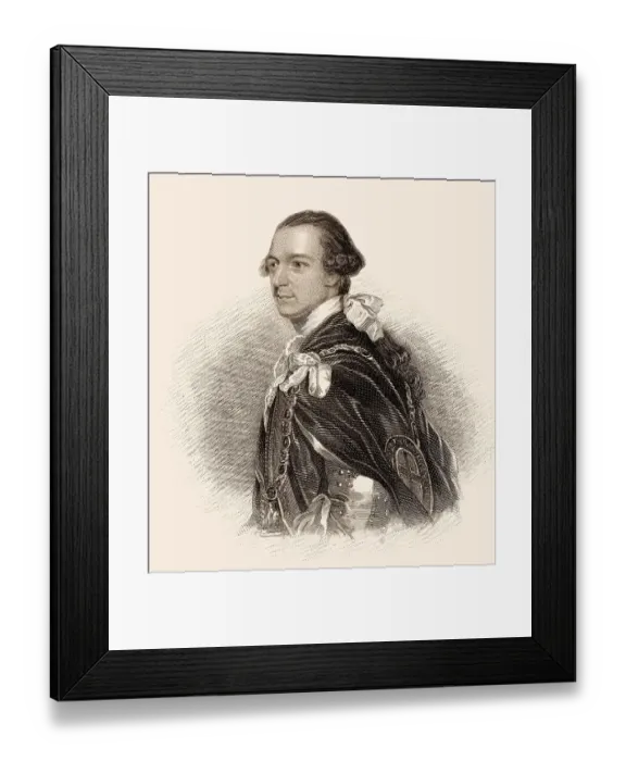 Framed Print : Charles Watson-Wentworth, 2. Marquess of Rockingham Framed Print : Charles Watson-Wentworth, 2. Marquess of Rockingham