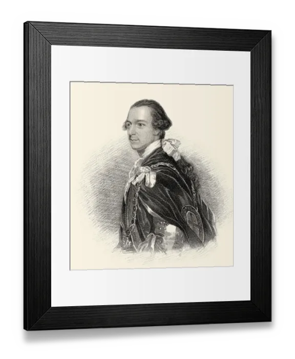 Framed Print : Charles Watson-Wentworth, 2. Marquess of Rockingham Framed Print : Charles Watson-Wentworth, 2. Marquess of Rockingham