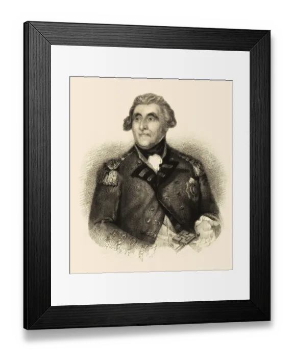 Framed Print : George Augustus Eliott, 1. Baron Heathfield Framed Print : George Augustus Eliott, 1. Baron Heathfield