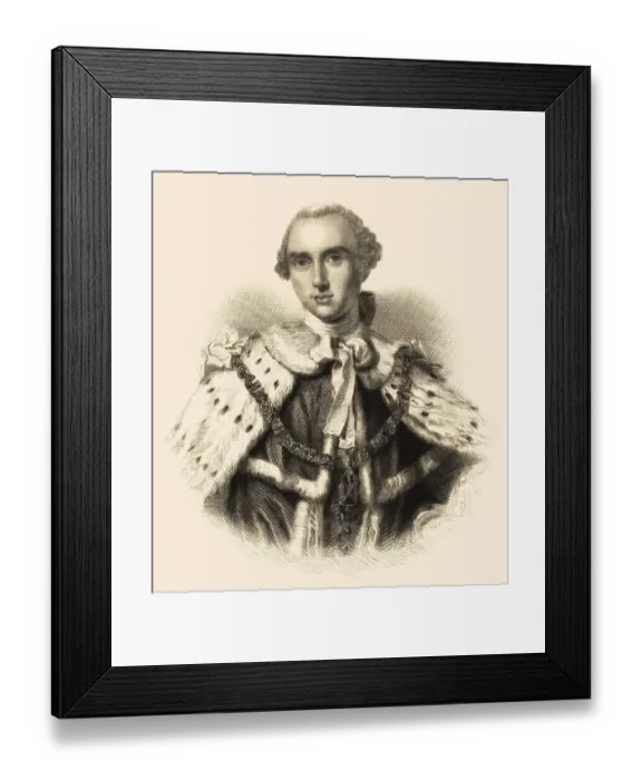 Framed Print : John Stuart, 3. Earl of Bute, Lord Mount Stuart