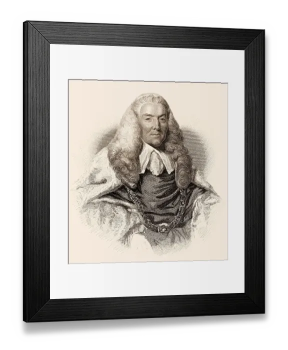 Framed Print : William Murray, 1. Earl of Mansfield