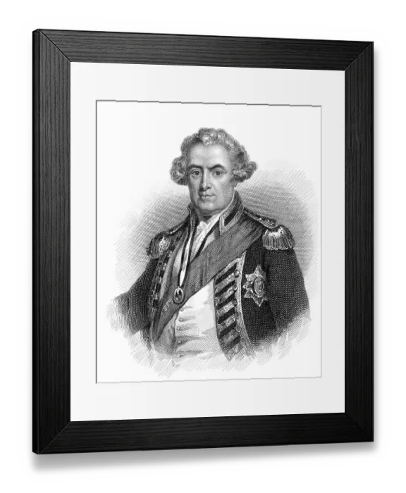 Framed Print : Adam Duncan, 1. Viscount Duncan
