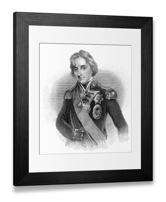 Framed Print : Horatio Nelson, 1st Viscount Nelson