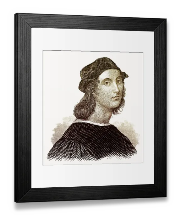 Framed Print : Portrait of the Italian painter and architect Raphael Framed Print : Portrait of the Italian painter and architect Raphael