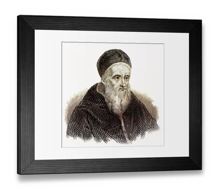 Framed Print : Portrait of Julius II or Giuliano della Rovere