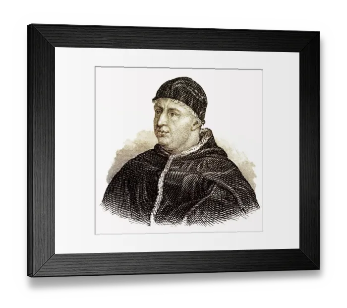 Framed Print : Leo X or Giovanni de Medici, 1475 -1521