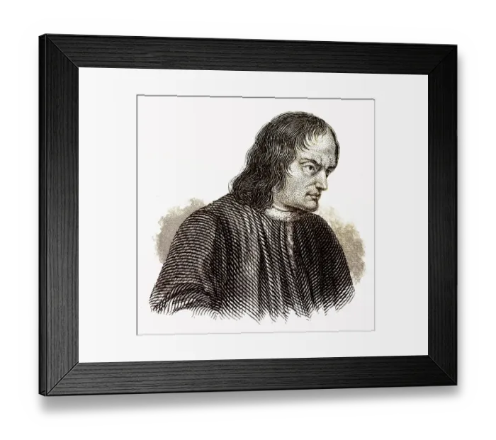 Framed Print : Portrait of Lorenzo I de Medici