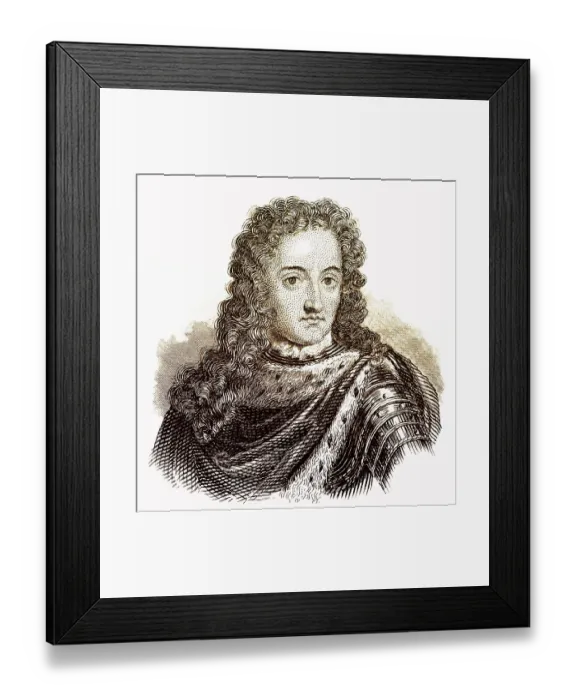 Framed Print : Portrait of William III of Orange or Willem III Framed Print : Portrait of William III of Orange or Willem III