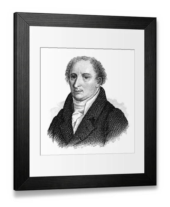 Framed Print : Portrait of Heinrich Friedrich Karl vom und zum Stein