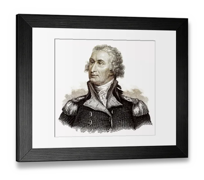 Framed Print : Portrait of George Washington, 1732 - 1799 Framed Print : Portrait of George Washington, 1732 - 1799