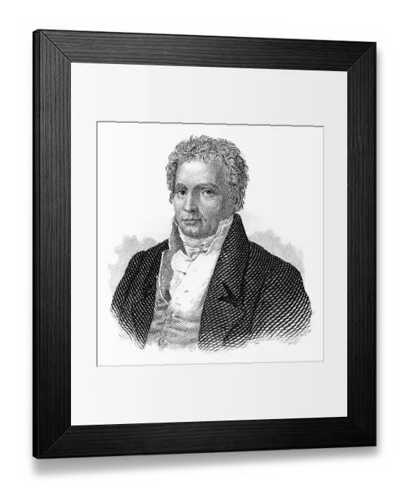 Framed Print : Johann Ludwig Tieck, 1773 - 1853