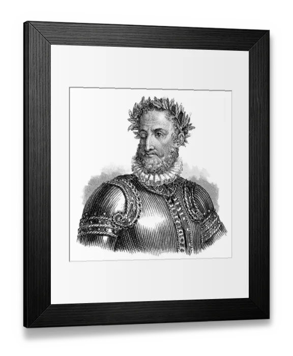 Framed Print : Luis Vaz de Camoes or Camoens, 1524 - 1579