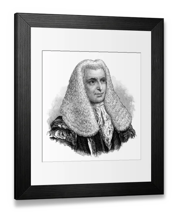 Framed Print : John Singleton Copley, 1st Baron Lyndhurst PC KS FRS