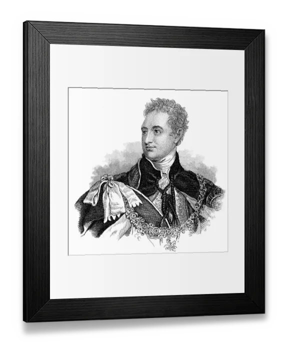 Framed Print : Robert Stewart, 2nd Marquess of Londonderry or Lord Castlereagh